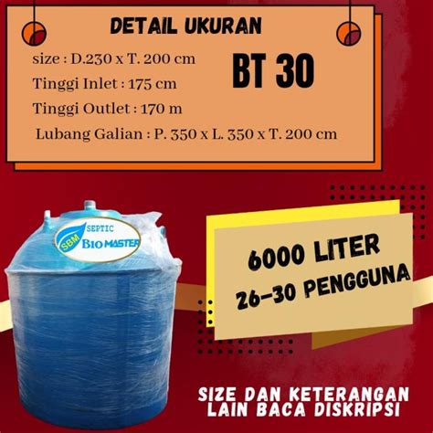 Jual Septic Tank Bio Tech M Biotech Biofil Bio Gift Bio Asahi