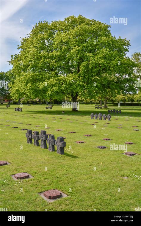 La Cambe German War Cemetery In Normandy France May 07 2016 Stock