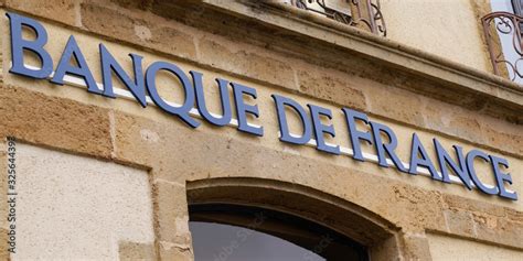 Banque de France logo text french national Bank sign in official ...