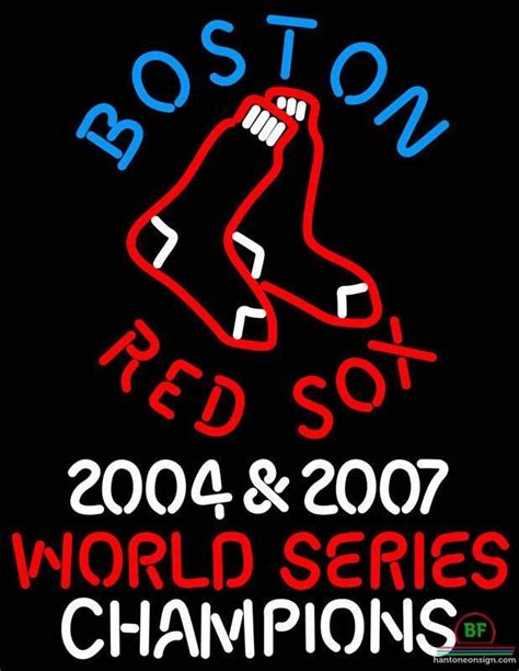 Custom Boston Red Sox Neon Sign Mlb Teams Neon Light Cute Neon Signs