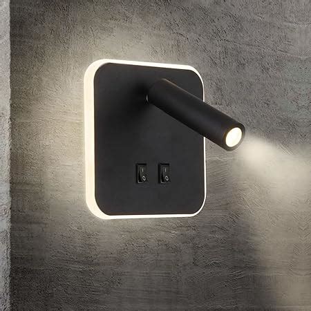 Zerouno Hardwired Sconces Wall Mounted Reading Lights With Switch Led