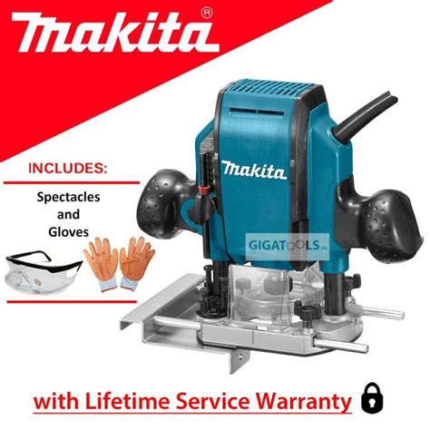 Makita Rp0900 Router 14 1 14 Hp 900w Plunge Type With