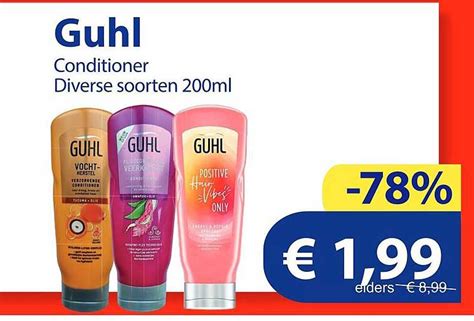 Guhl Conditioner Aanbieding Bij Die Grenze 1foldersnl