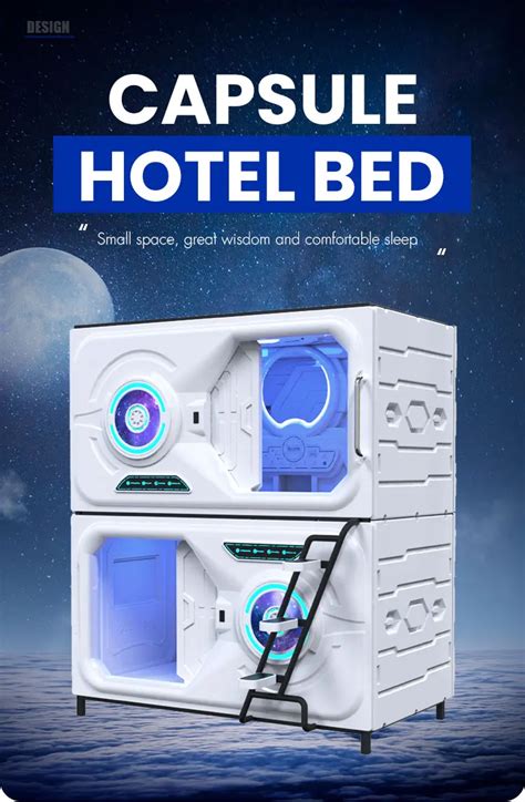 Modern Sleeping Pod Box Capsule Bunk Bed Capsule Bed Hotel Made In