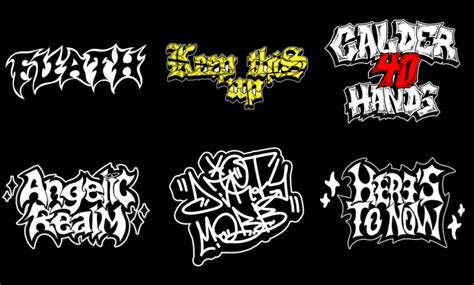 Create A Typeface Logo For Your Metal Hardcore Punk Or Any Band Or