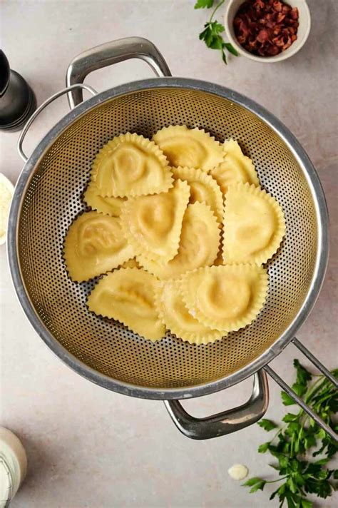 Copycat Olive Garden Ravioli Carbonara Recipe Easy