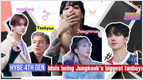 Hybes Star Idols Jungkooks Biggest Fanboys Part 1 Youtube