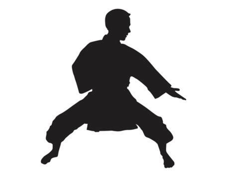 Karate Silhouette Pngs For Free Download