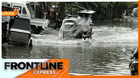 Ilang Bahagi Ng Aurora Nakaranas Ng Landslides Pagbaha Dahil Sa