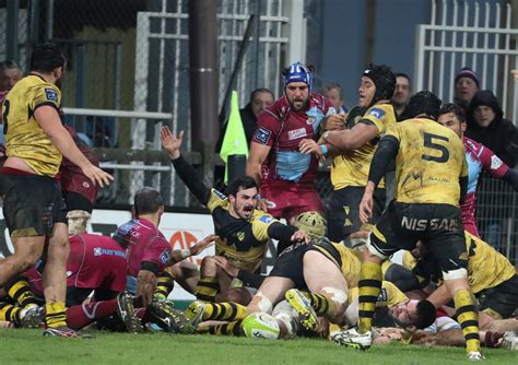 Rugby Pro D2 17e journée CS Bourgoin Jallieu US Carcassonne 19