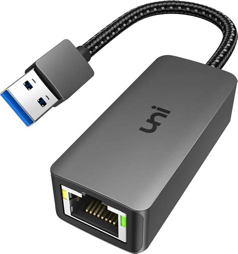 uni USB to Ethernet Adapter, Driver Free USB 3.0 to 100/1000 Gigabit ...