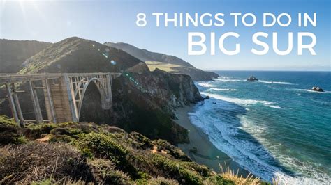 Big Sur 8 Things To Do On A Highway 1 Road Trip Travelideas