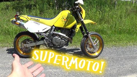 2006 Suzuki Dr650 Supermoto Walk Around Youtube