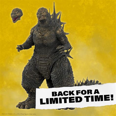 Super Godzilla Minus One Ultimates Figure Is Roaring Back For A