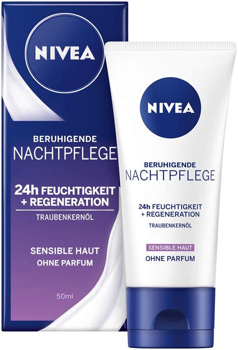 NIVEA Essentials Nachtpflege Im 1er Pack 1 X 50 Ml Parfmfreie