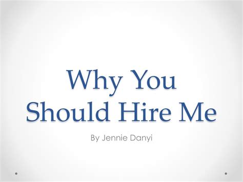 Why Hire Me Ppt Samples Powerpoint Slide Presentation Sample Slide Ppt