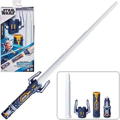 Star Wars Lightsaber Forge Ahsoka Tano Extendable White Lightsaber Toy