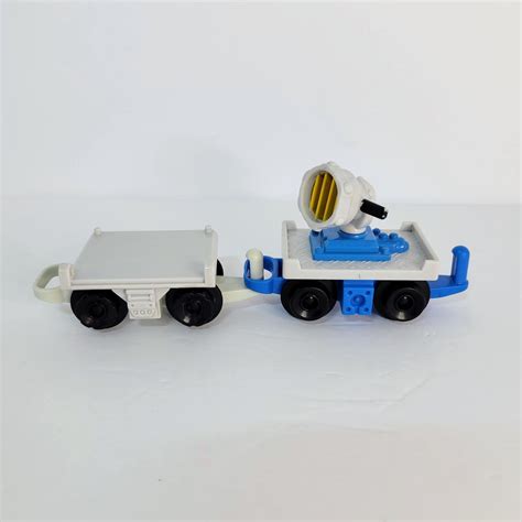 Geotrax Imaginext Train Yellow Spotlight Car Police With Etsy