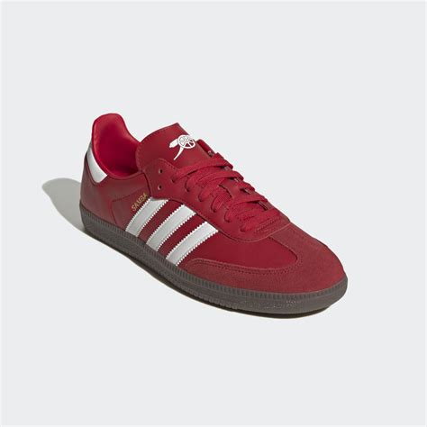 Shoes - Samba Arsenal Shoes - Red | adidas Oman