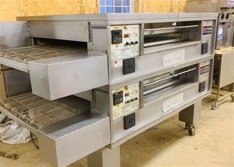 Middleby Marshall Ps G Double Stack Conveyor Pizza Oven