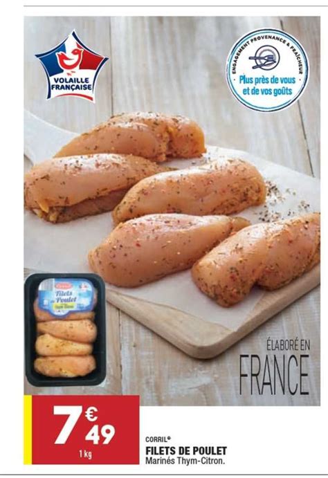 Promo Filets De Poulet Corril Chez Aldi Icatalogue Fr