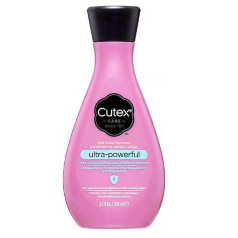 Cutex Ultra Powerful Acetone Nail Polish Remover Strength For Tough