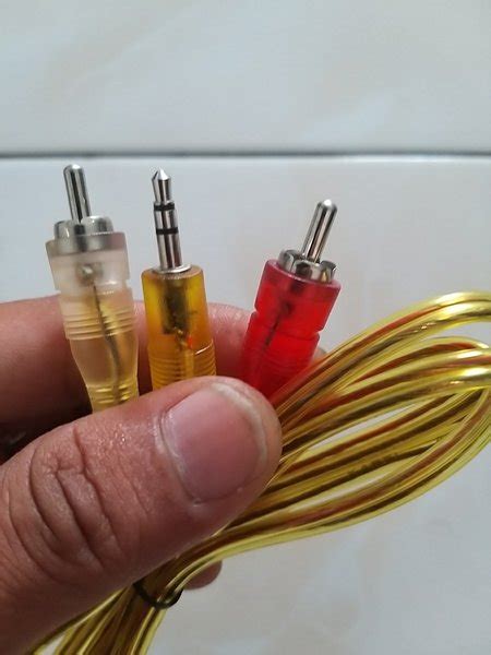 Jual Kabel Rca To Aux Streo Kecil M Di Lapak Lunar Knight