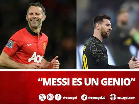 Se SincerÓ Video Ryan Giggs Puso A Lionel Messi Por Encima De Cristiano Ronaldo Onefootball