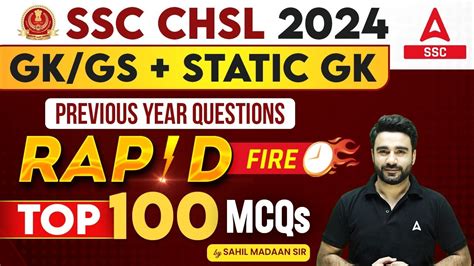 Ssc Chsl Ssc Chsl Gk Gs Static Gk Previous Year Question Gk