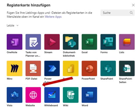 Webseiten In Microsoft Teams Einbinden Talk