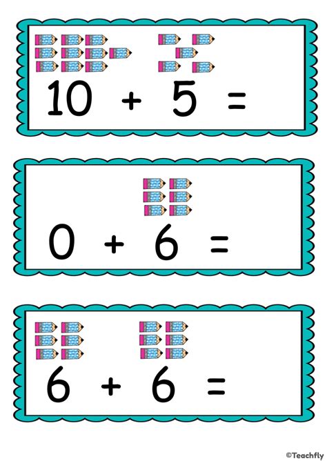 Free Printable Addition Flash Cards