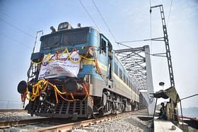 Eastern Dedicated Freight Corridor Successful Trial Run Of Goods Train