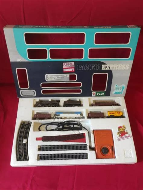 Rare Coffret Train Lectrique Ceji Jouef Pacific Express Ho S Rie