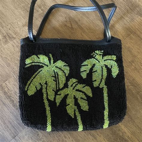 Tommy Bahama Bags Tommy Bahama Beaded Palm Design Purse Poshmark