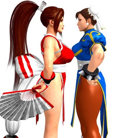 Snk Vs Capcom Mai Vs Chun Li By Caliburwarrior On Deviantart Chun