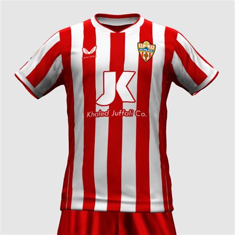 [La Liga] Almería Home Kit - PES Master Kit Creator Showcase