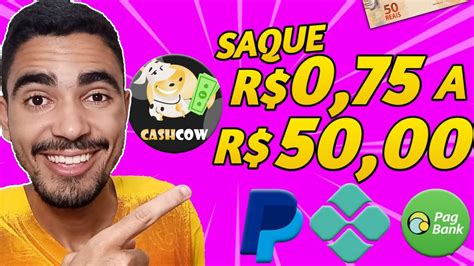 App Para Ganhar Dinheiro No Pix Pagbank E Paypal Cash Cow Youtube