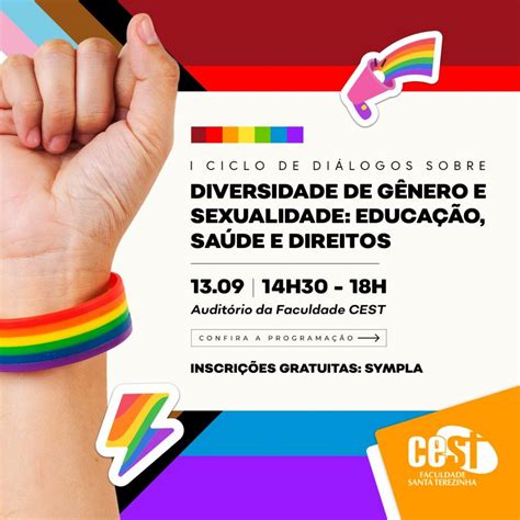 Cest Promove Ciclo De Di Logos Sobre Diversidade De G Nero E