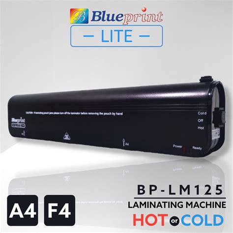 Jual Mesin Laminating BLUEPRINT LM125 Hot And Cold Laminating Machine