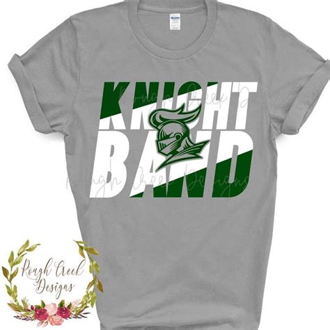 Knight High School Band Mascot SVG | Etsy | Band shirts, High school ...