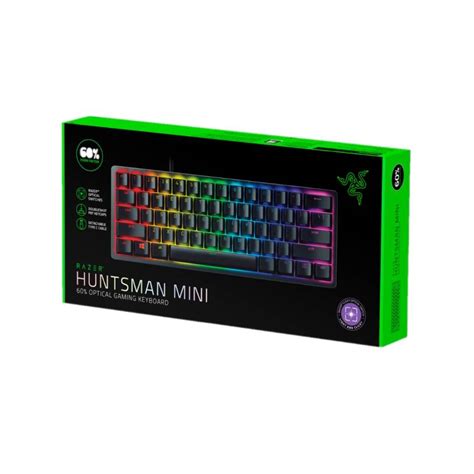 TECLADO RAZER HUNTSMAN MINI 60 ANALOG SWITCH US LAYOUT BLACK 8146 IN