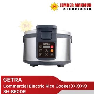 Jual Rice Cooker Electric Sh Getra Comercial Rice Cooker Electric