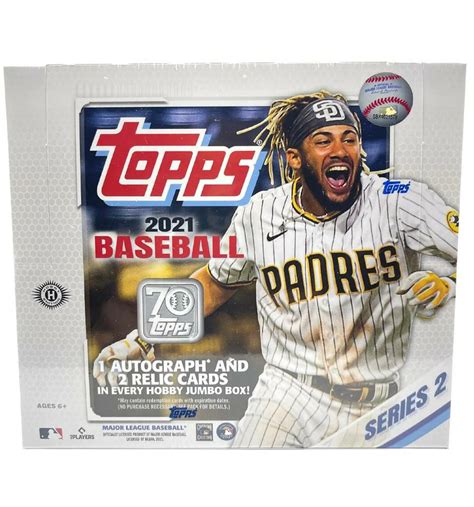 2021 Topps Series 2 Baseball Jumbo Box 2021 Us