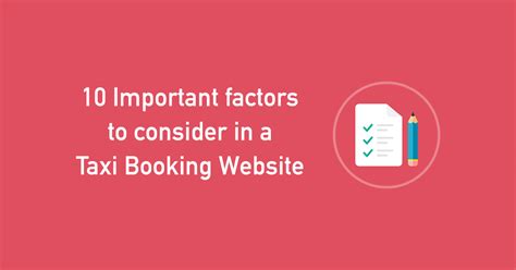 Taxi Booking Website Important Factors To Consider Negup Blog