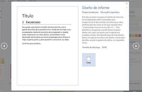 Como Hacer Un Informe En Word