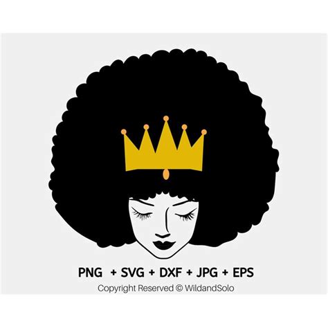 Afro Woman Svg Black Girl Magic Svg Black Queen Svg Afro Inspire