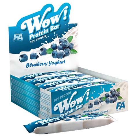 Barres protéinées Wow Protein Bar FAENGINERED NUTRITION 12 Barres de 60