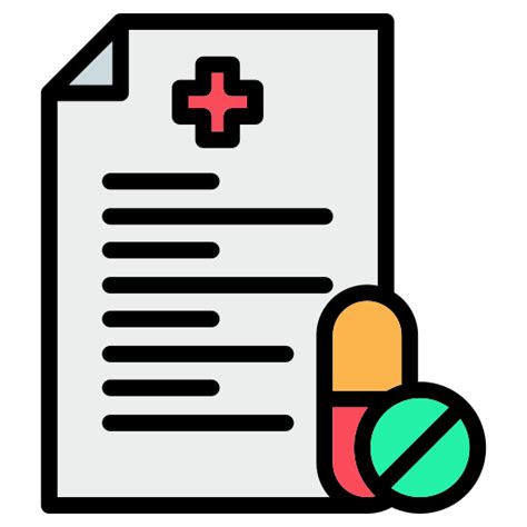 Receta Iconos gratis de médico