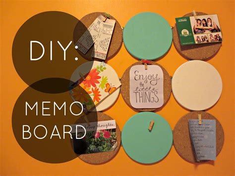 Diy Cork Memo Board Room Decor Memo Board Memo School Diy