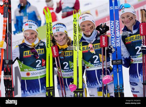 Emma Ribom Ebba Andersson Frida Karlsson And Maja Dahlqvist From